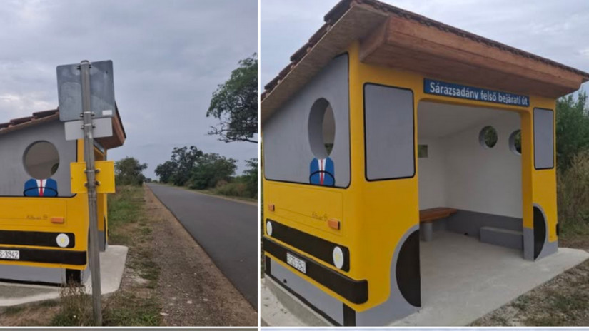 Ez a buszmegálló tényleg mosolyt csal az arcodra - elsőre el sem hiszed, mi van belül!