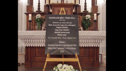 Balázs Fecó emléktáblát kapott: megvan a 2026-os Sitkei Rockfesztivál dátuma és főbb fellépői is