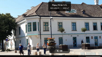 Vége egy korszaknak: eladó Pápa kultikus ékköve, ennyiér viheted a 200 éves Arany Griff hotelt