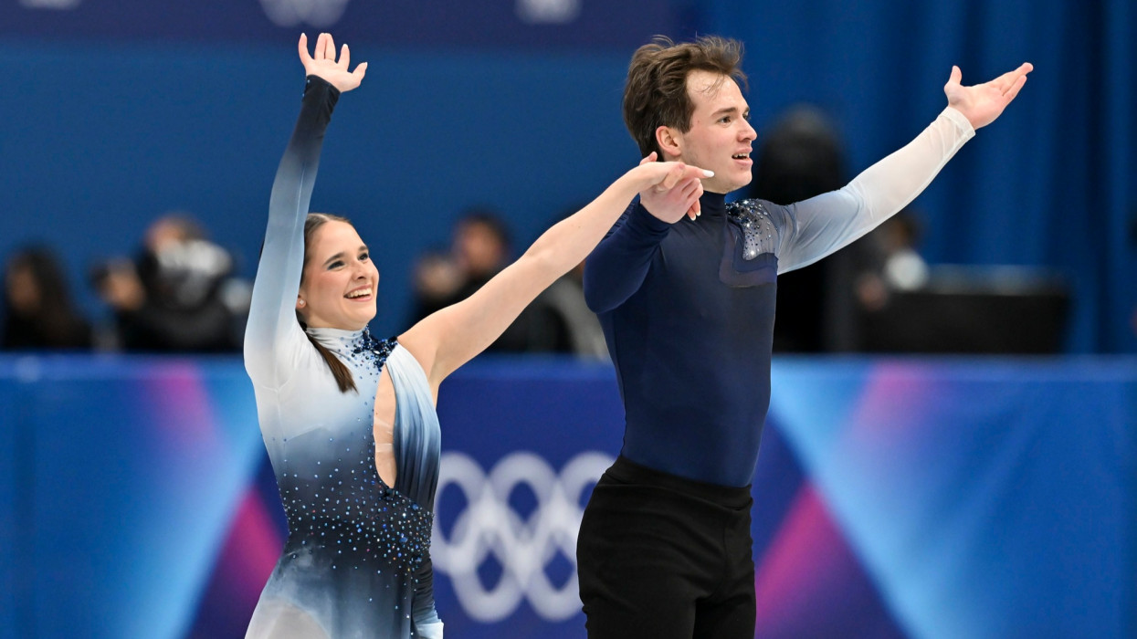 Szenzációs magyar eredmény az olimpián! Negyedik lett a műkorcsolyapáros, közel volt a dobogó - videóval!