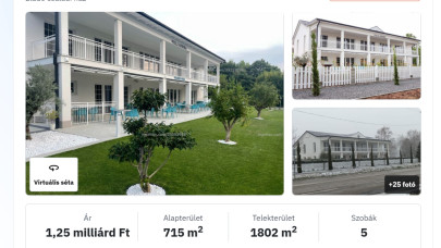 Egykori csárdából lett lélegzetelállító luxusvilla: elképesztő árat kérnek a magyar tenger ikonikus épületéért