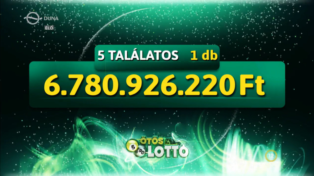 Itt az Ötöslottó új milliárdosa: mutatjuk, kinek köszönheti a 6,78 milliárdos főnyereményt