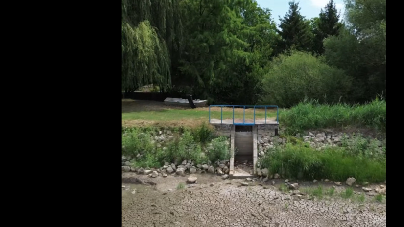 Visszatért a rémálom: négy év után ismét kiszáradt a népszerű dunántúli horgásztó + Videó