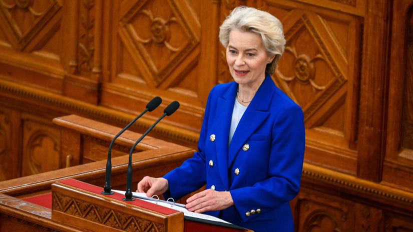 Ursula von der Leyen az 1956-os megemlékezésen: "a magyaroknak nem kell elmagyarázni, mit jelent a demokrácia újjáélesztése"