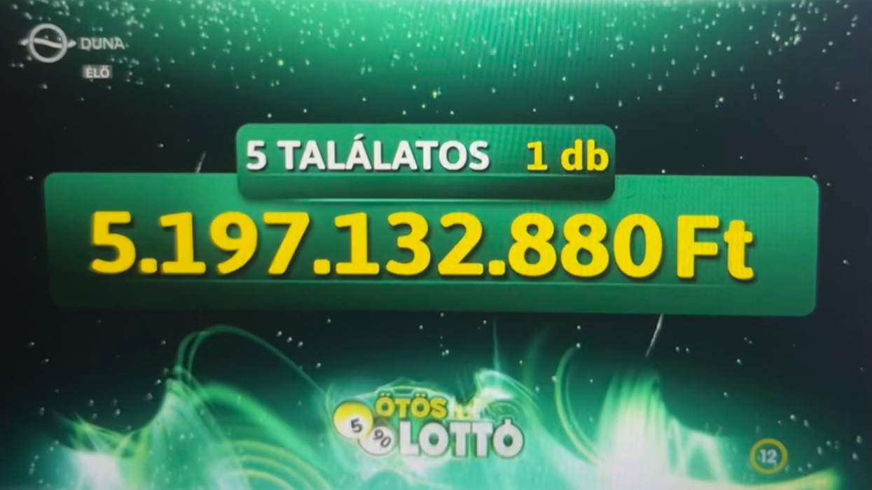 Itt az Ötöslottó új milliárdosa: mutatjuk, kinek köszönheti a 5,19 milliárdos főnyereményt
