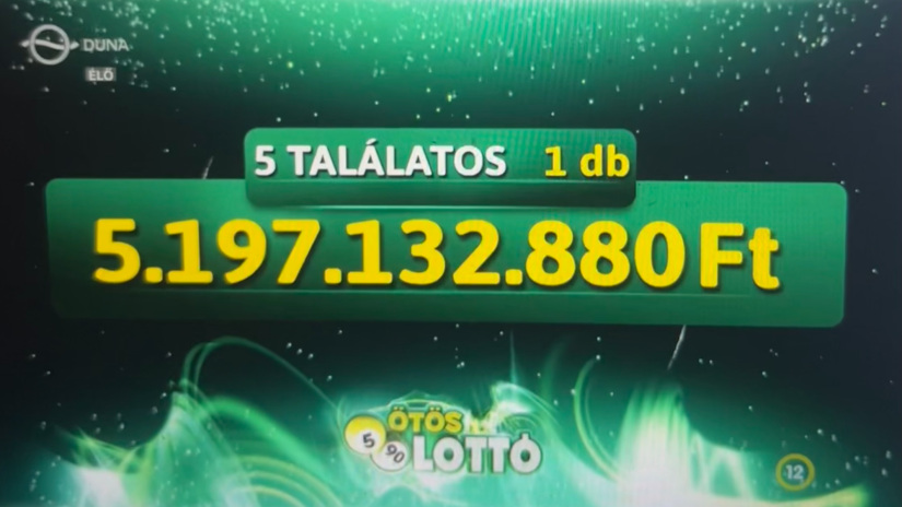 Itt az Ötöslottó új milliárdosa: mutatjuk, kinek köszönheti a 5,19 milliárdos főnyereményt