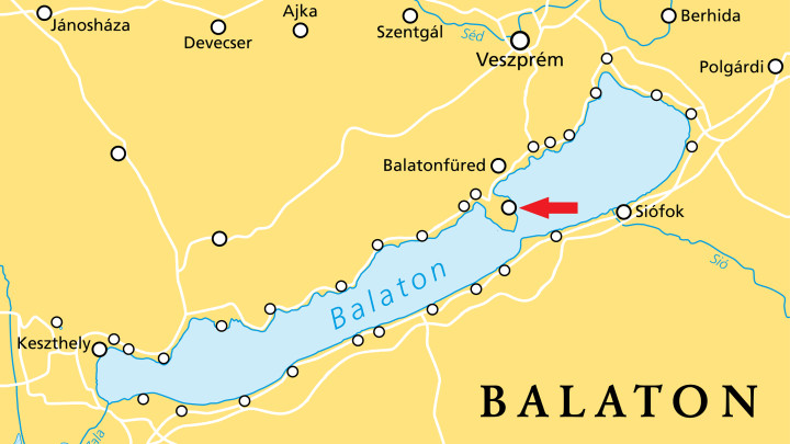 balaton vaktérkép