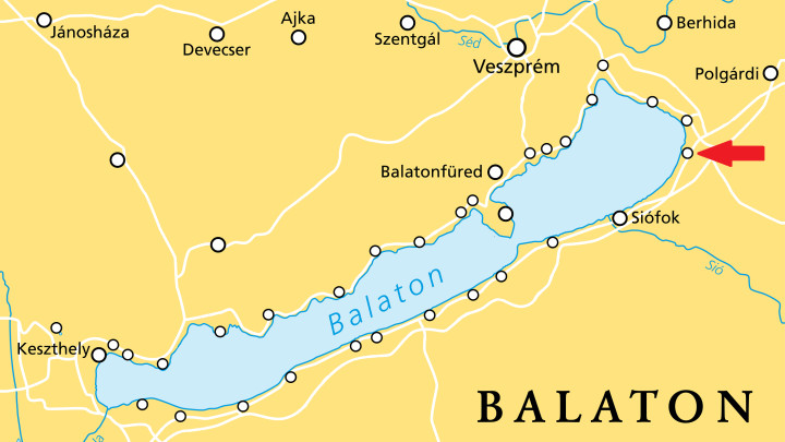 balaton vaktérkép