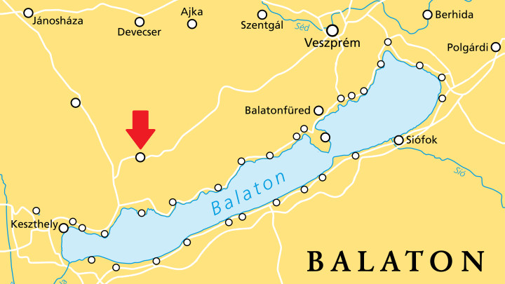 balaton vaktérkép
