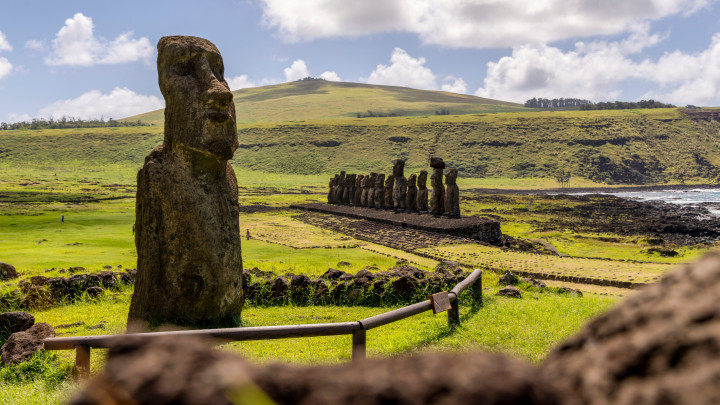 Rapa Nui. Húsvét-sziget, Isla de Pascua, Polinézia, Chile, Óceánia