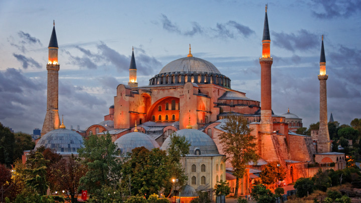 Ayasofya was a Greek Orthodox Christian patriarchal basilica, later an imperial mosque, and now a museum in Istanbul, Turkey.